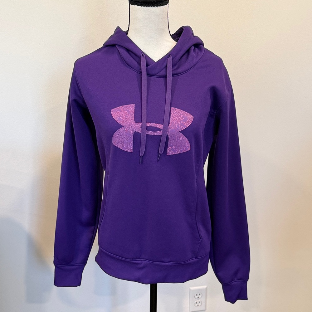 Under Armour Women's Vibrant Purple Hoodie Size Medium